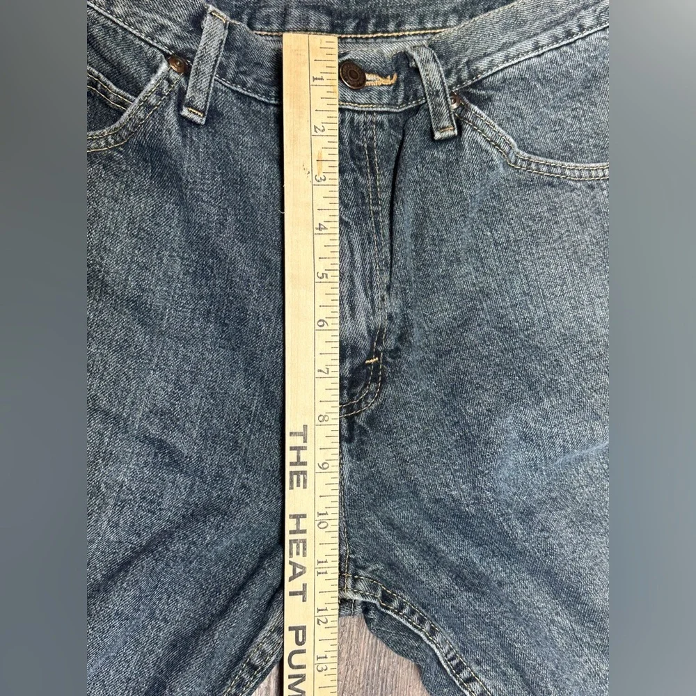 Lee Denim Shorts Mens 34 Blue Relaxed Fit Y2K Faded Workwear GUC